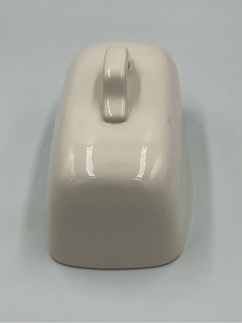 Rae Dunn Oversized Ceramic Butter Dish Lid Replacement with Handle